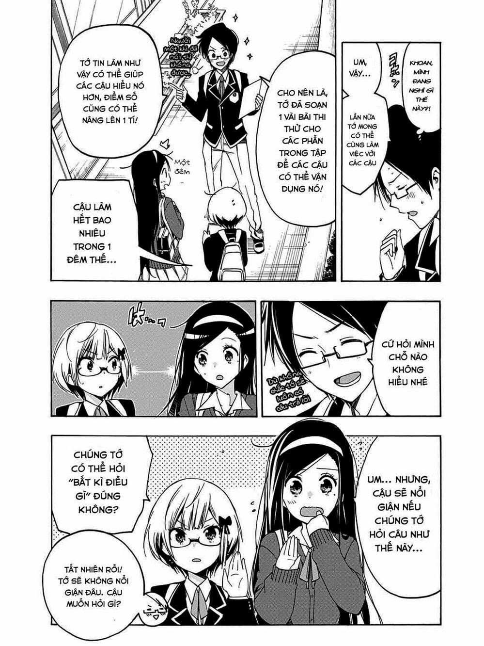 Truyện Tranh Chúng Mình Không Học Nổi - We Can’t Study trang 4