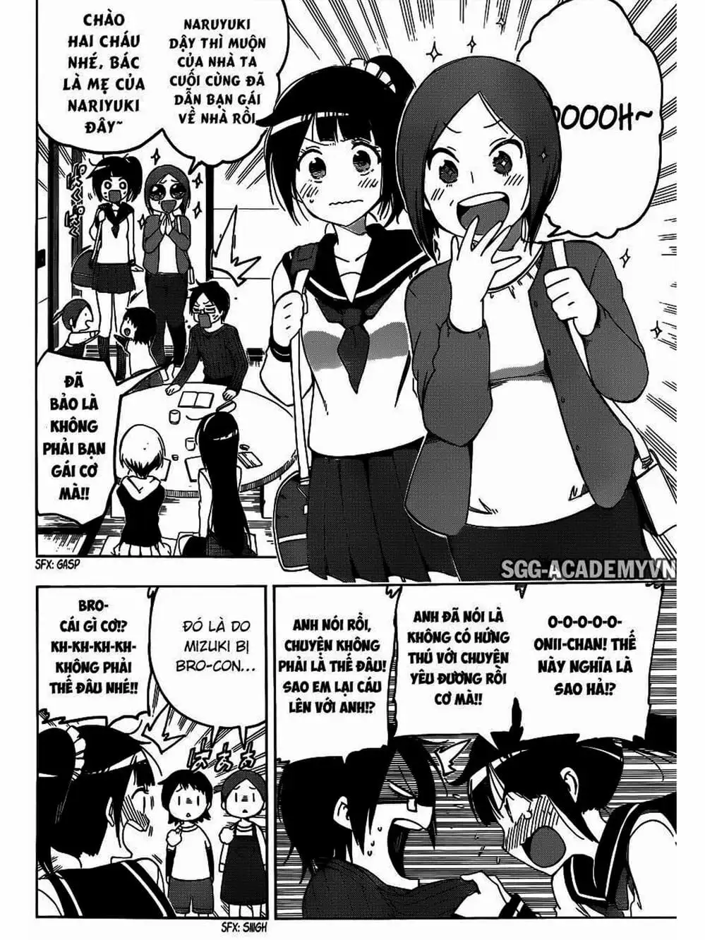 Truyện Tranh Chúng Mình Không Học Nổi - We Can’t Study trang 4