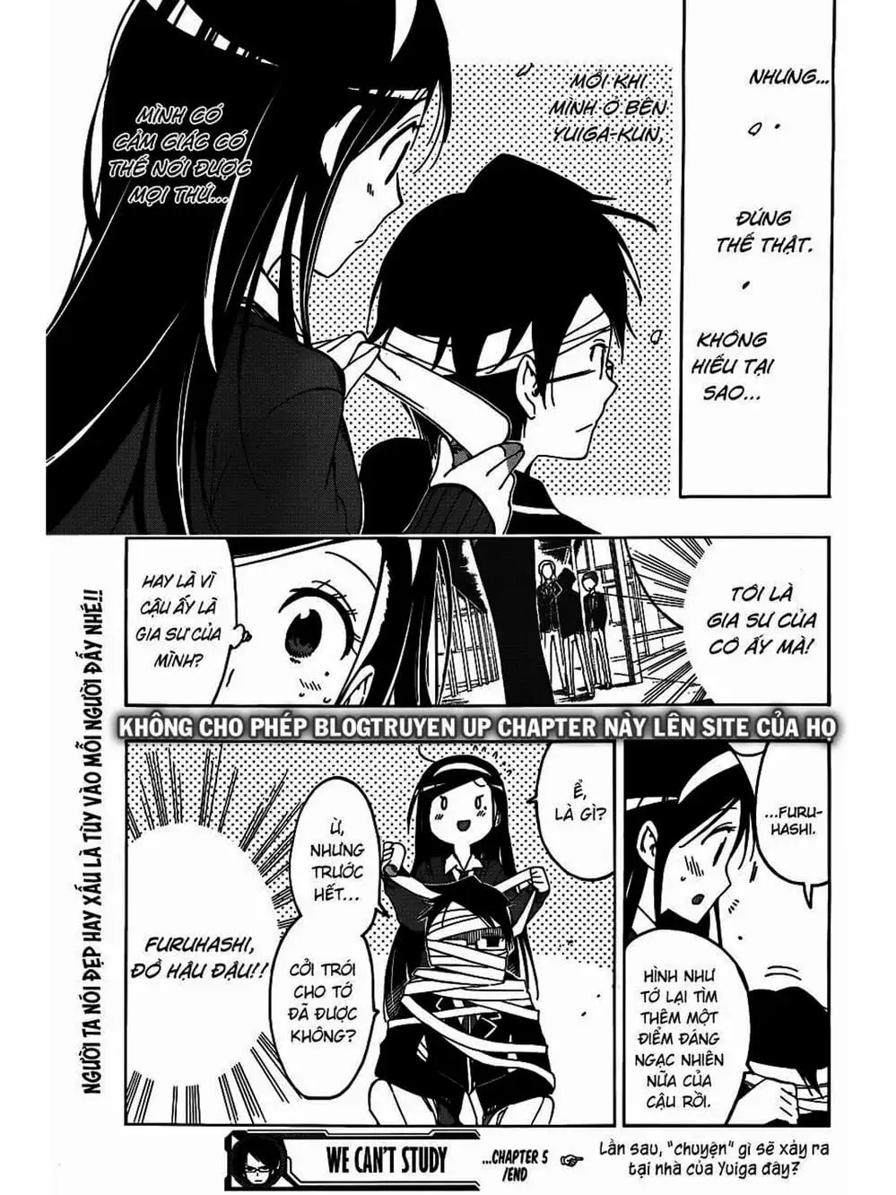 Truyện Tranh Chúng Mình Không Học Nổi - We Can’t Study trang 4