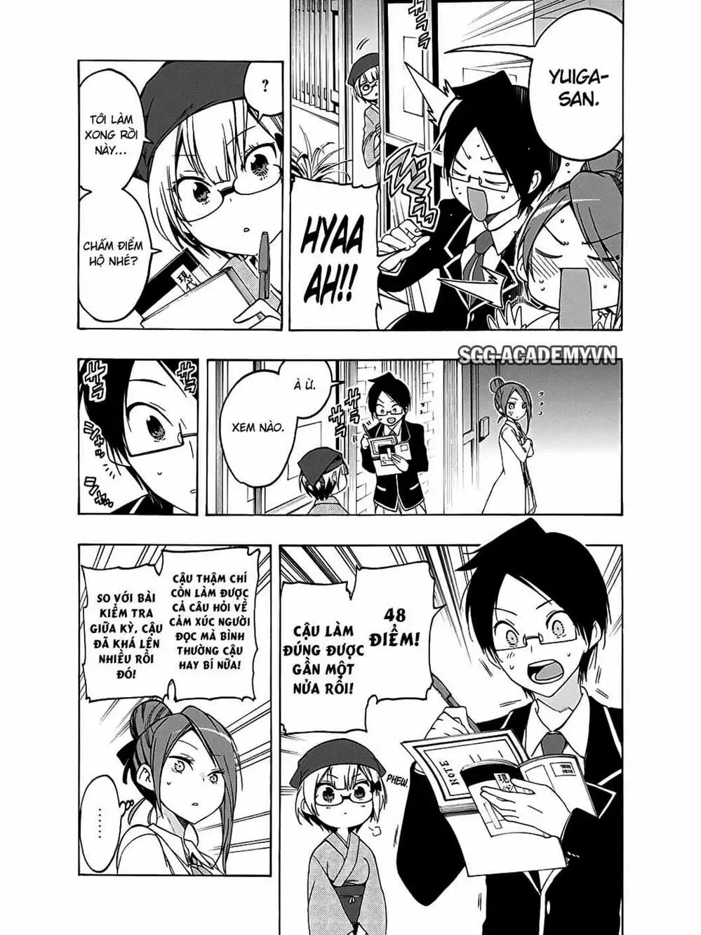 Truyện Tranh Chúng Mình Không Học Nổi - We Can’t Study trang 4