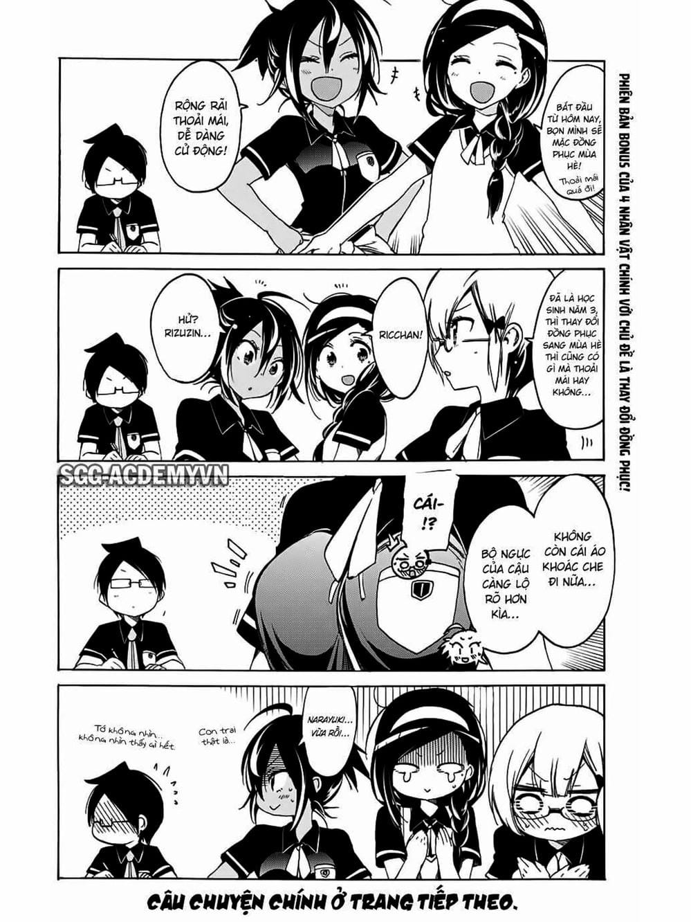 Truyện Tranh Chúng Mình Không Học Nổi - We Can’t Study trang 4