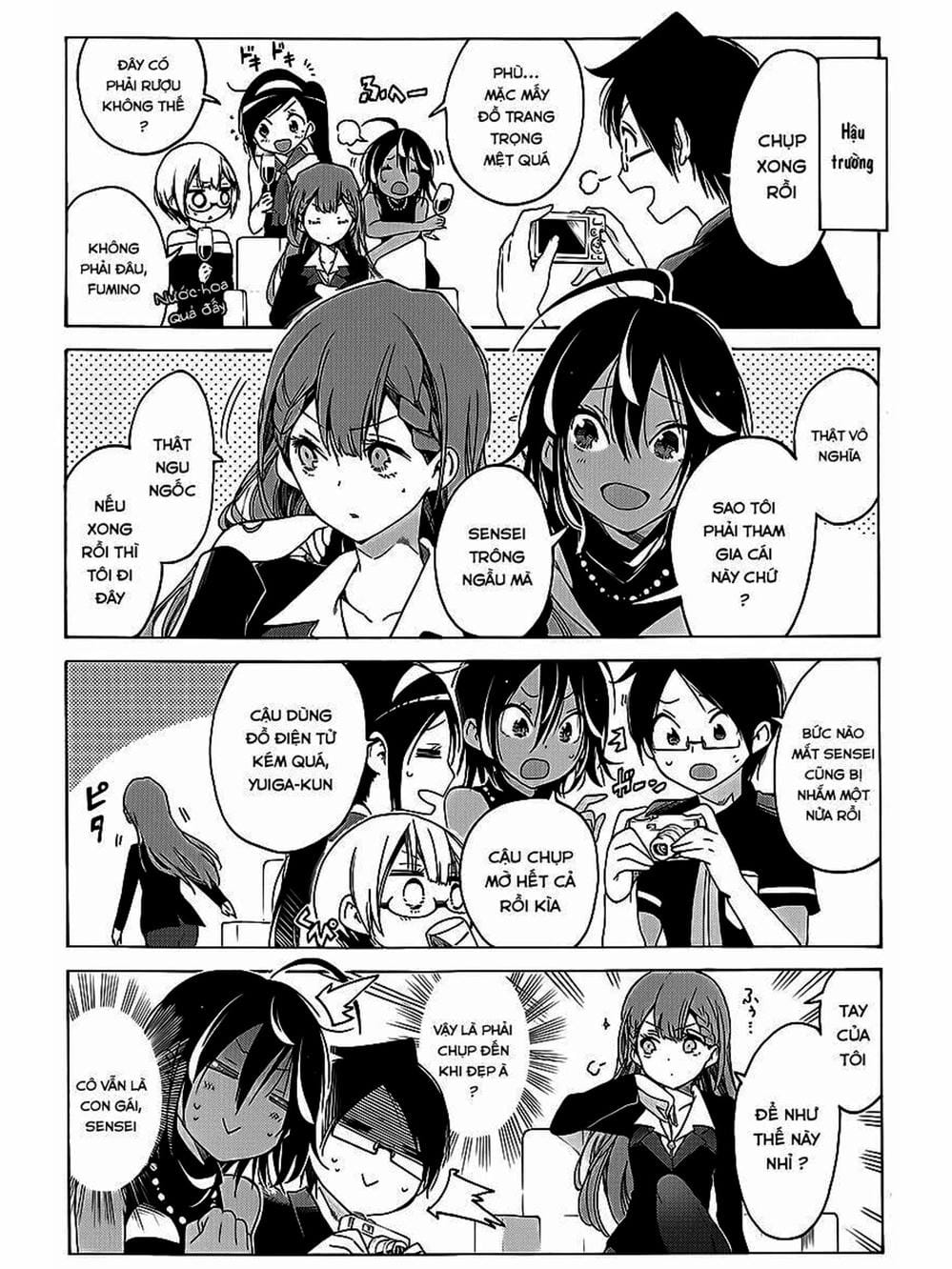 Truyện Tranh Chúng Mình Không Học Nổi - We Can’t Study trang 4