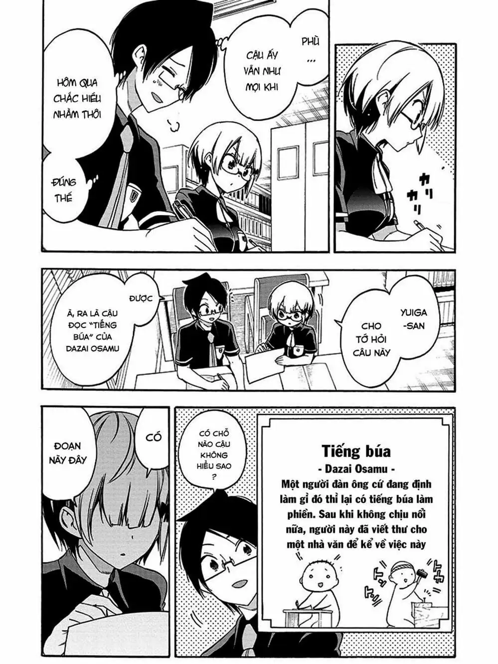 Truyện Tranh Chúng Mình Không Học Nổi - We Can’t Study trang 4