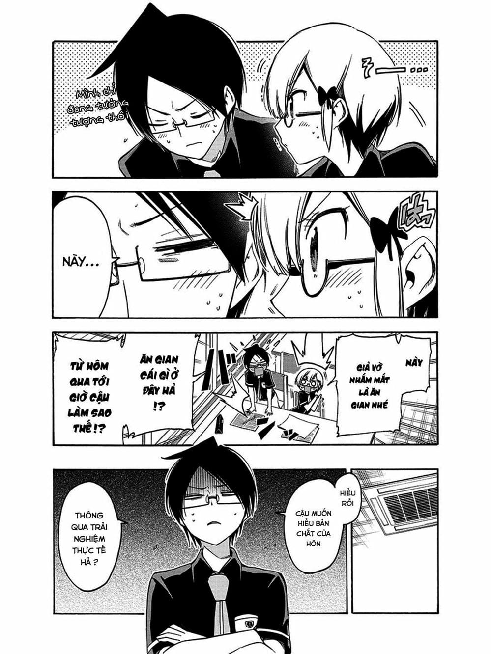 Truyện Tranh Chúng Mình Không Học Nổi - We Can’t Study trang 4