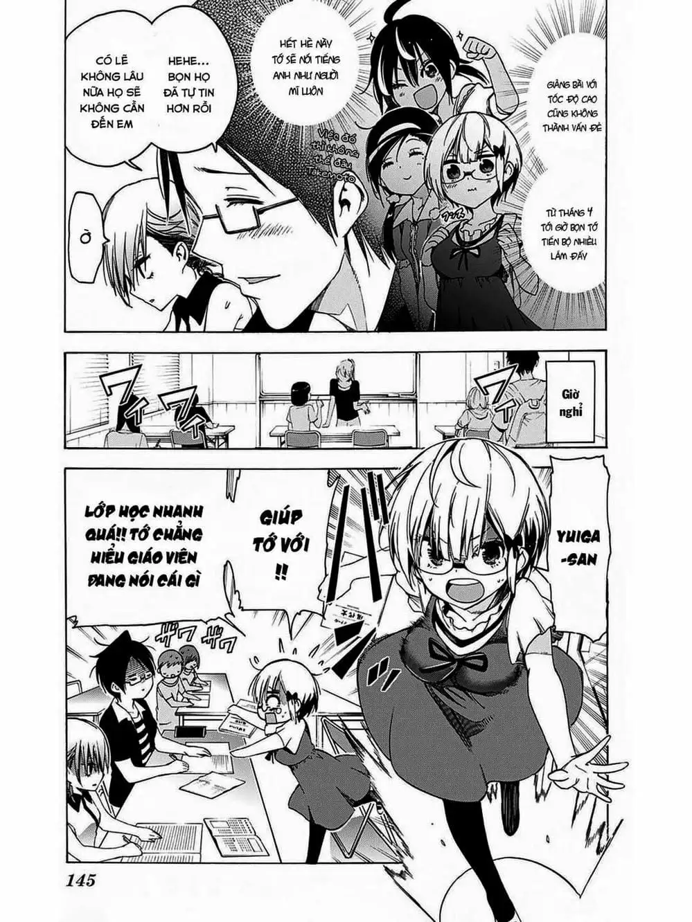 Truyện Tranh Chúng Mình Không Học Nổi - We Can’t Study trang 4