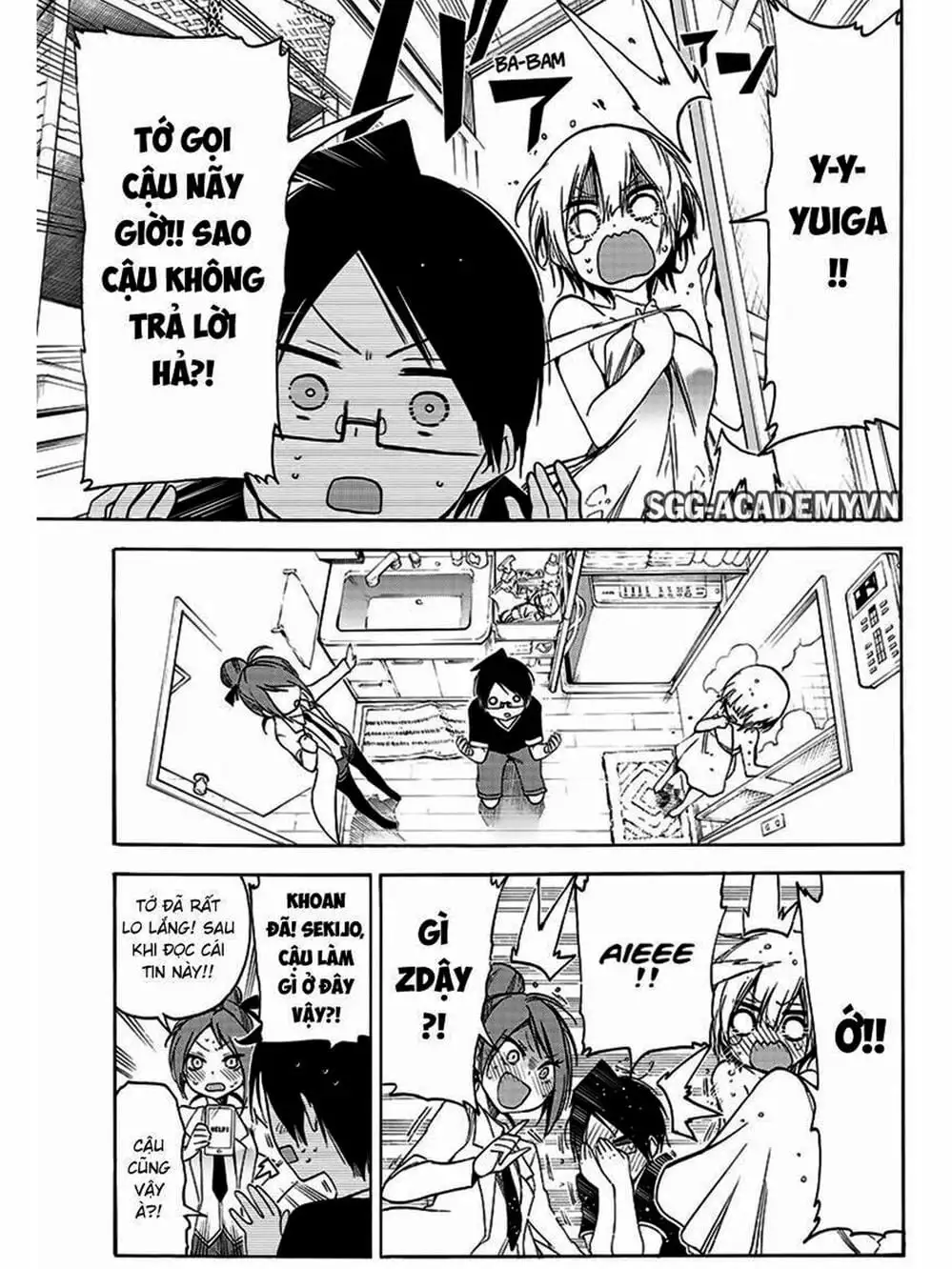 Truyện Tranh Chúng Mình Không Học Nổi - We Can’t Study trang 4