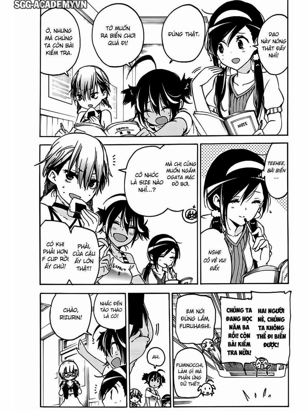 Truyện Tranh Chúng Mình Không Học Nổi - We Can’t Study trang 4