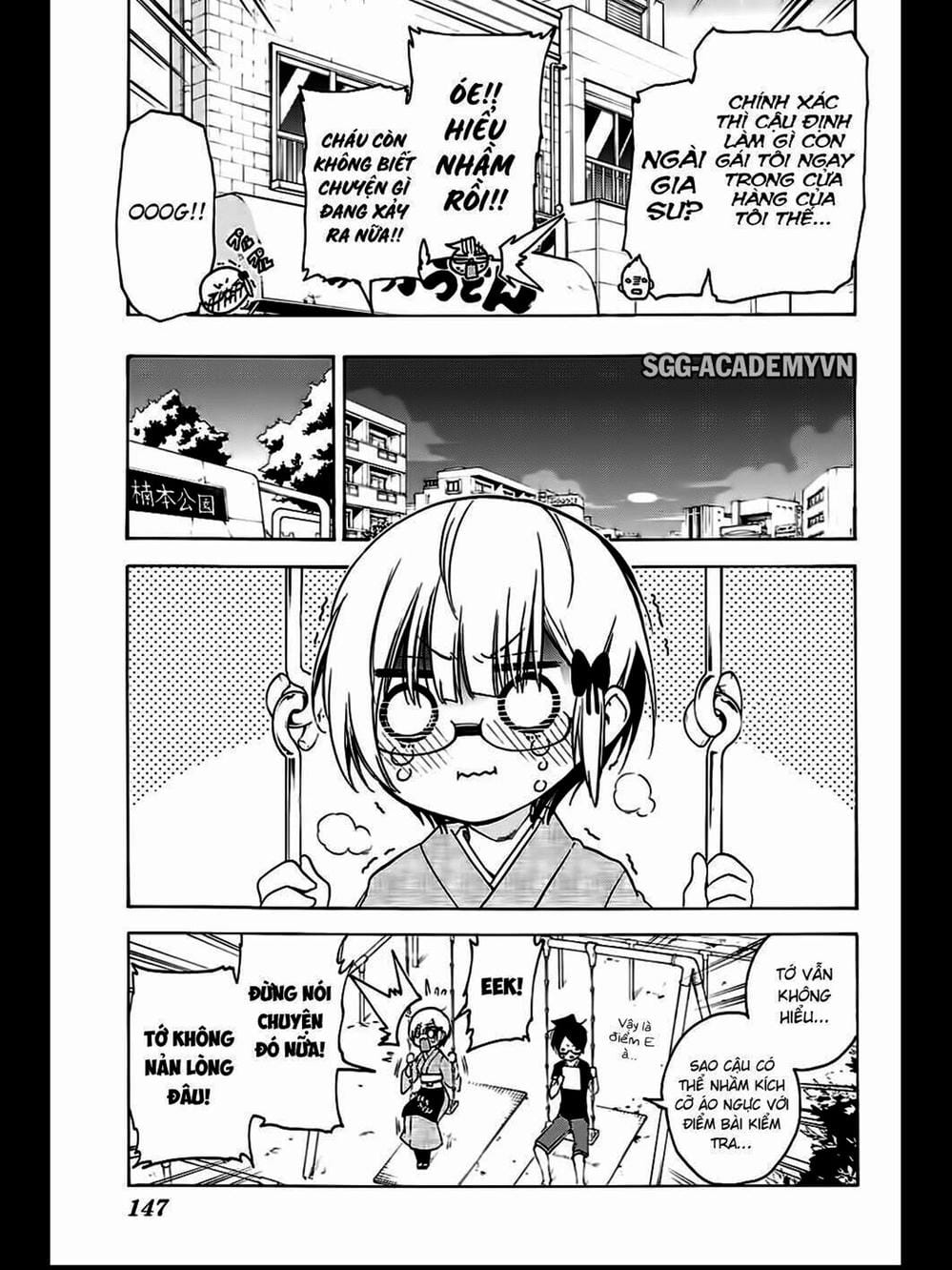 Truyện Tranh Chúng Mình Không Học Nổi - We Can’t Study trang 4