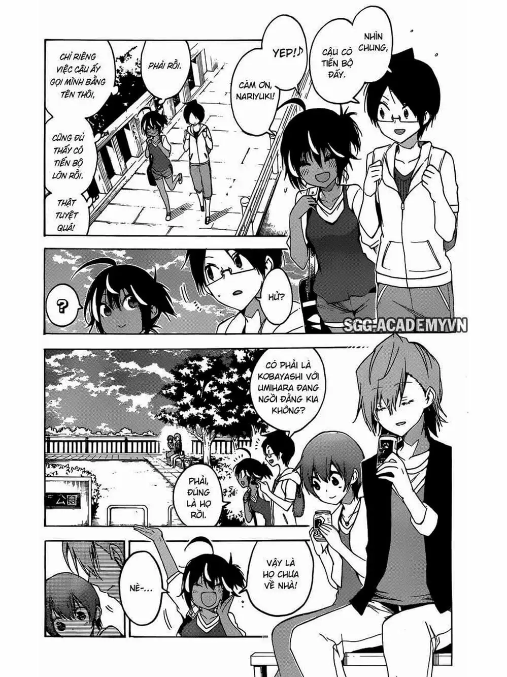 Truyện Tranh Chúng Mình Không Học Nổi - We Can’t Study trang 4