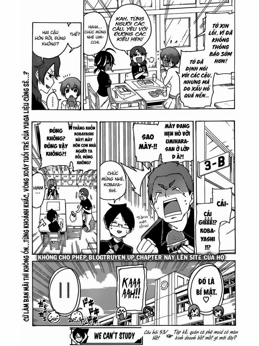 Truyện Tranh Chúng Mình Không Học Nổi - We Can’t Study trang 4