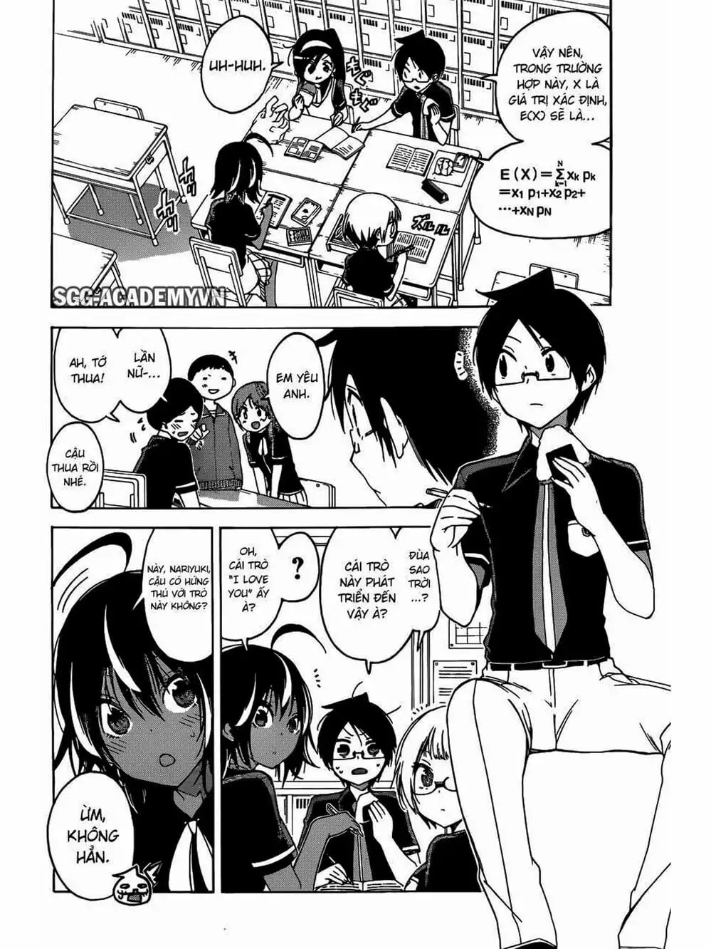 Truyện Tranh Chúng Mình Không Học Nổi - We Can’t Study trang 4