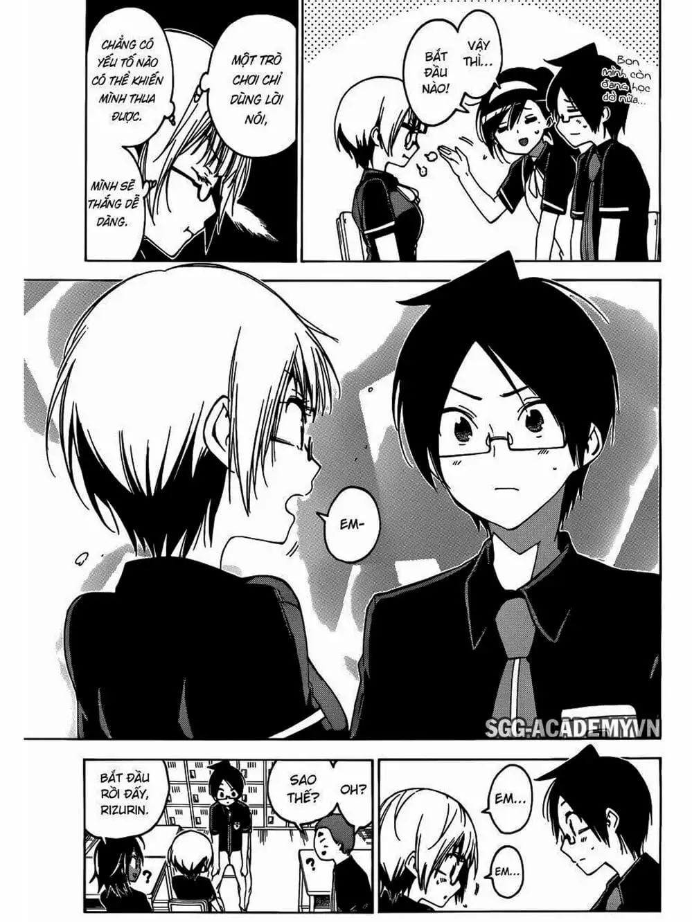 Truyện Tranh Chúng Mình Không Học Nổi - We Can’t Study trang 4