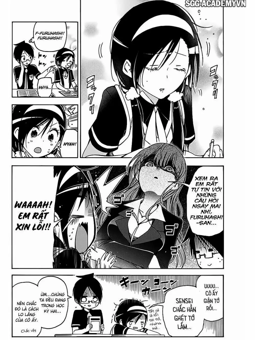 Truyện Tranh Chúng Mình Không Học Nổi - We Can’t Study trang 4