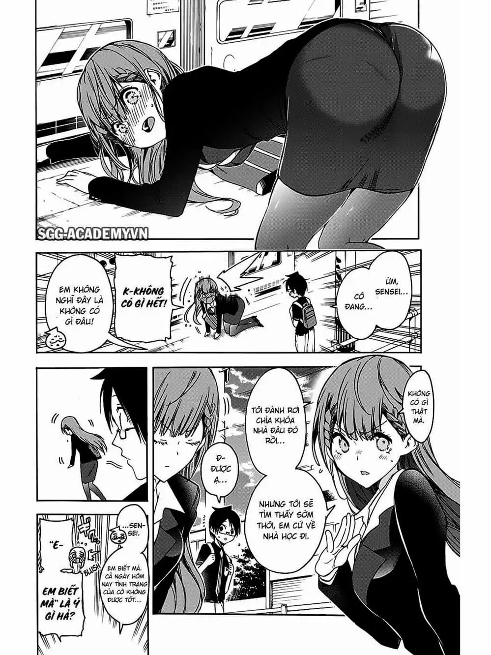 Truyện Tranh Chúng Mình Không Học Nổi - We Can’t Study trang 4