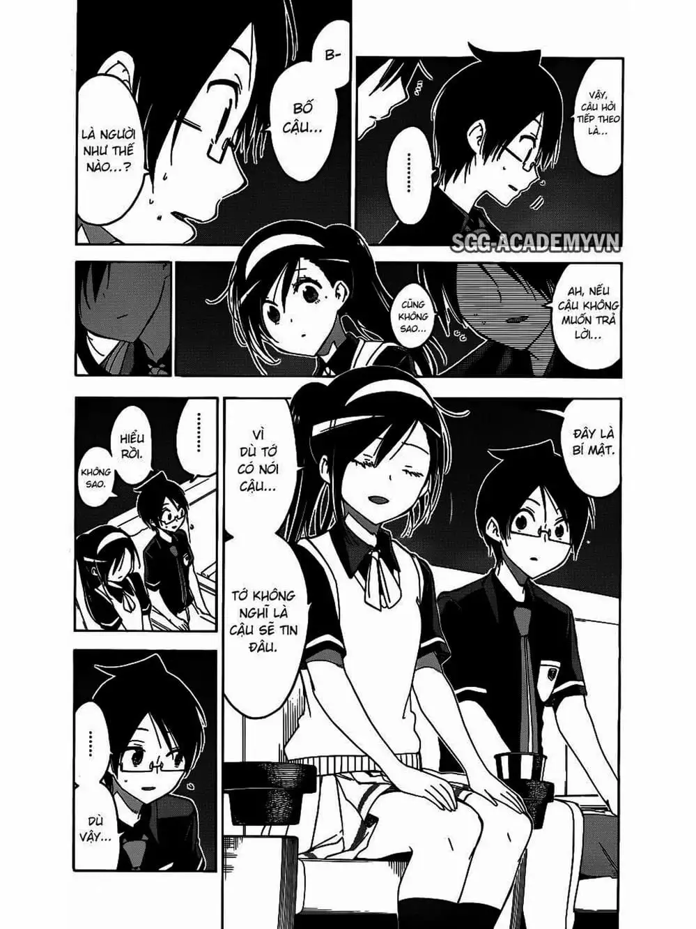 Truyện Tranh Chúng Mình Không Học Nổi - We Can’t Study trang 4