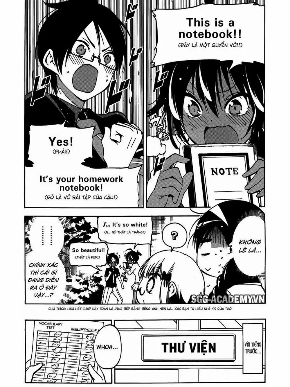 Truyện Tranh Chúng Mình Không Học Nổi - We Can’t Study trang 4