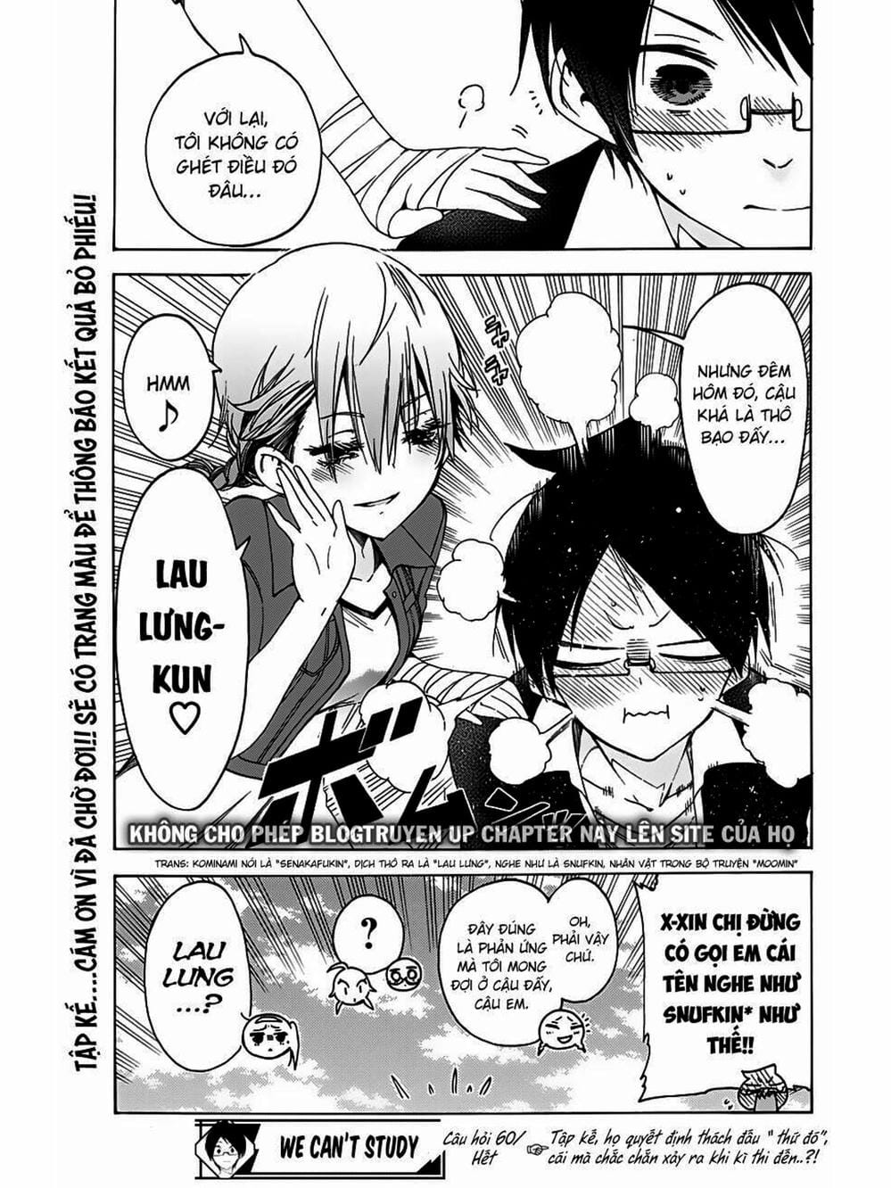Truyện Tranh Chúng Mình Không Học Nổi - We Can’t Study trang 4