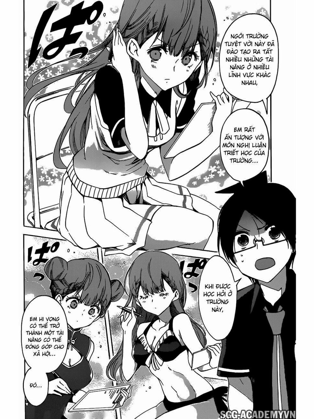 Truyện Tranh Chúng Mình Không Học Nổi - We Can’t Study trang 4