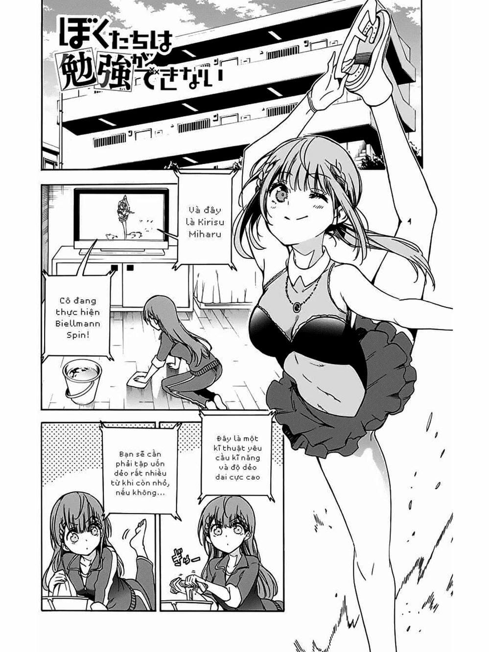 Truyện Tranh Chúng Mình Không Học Nổi - We Can’t Study trang 4