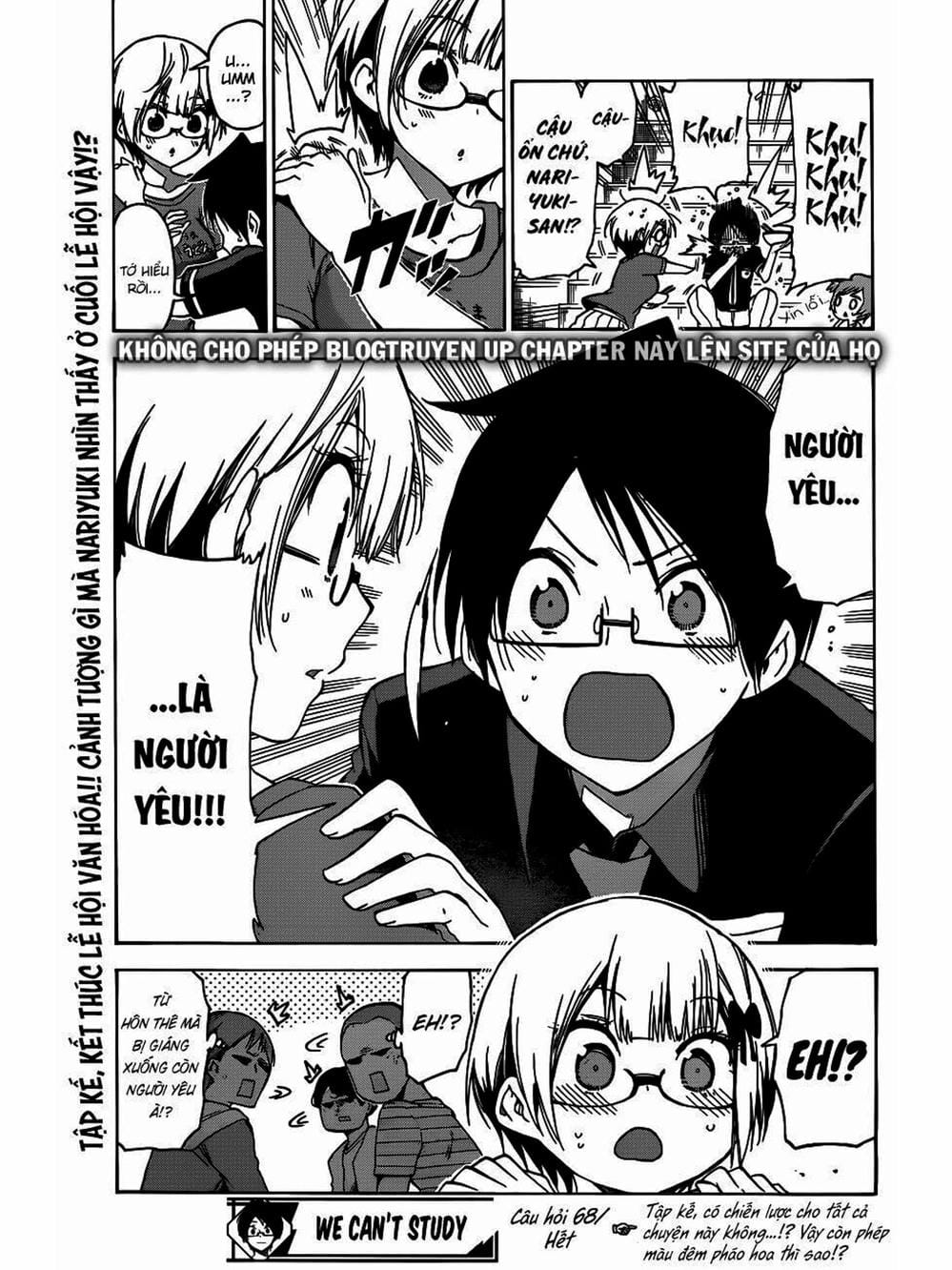 Truyện Tranh Chúng Mình Không Học Nổi - We Can’t Study trang 4
