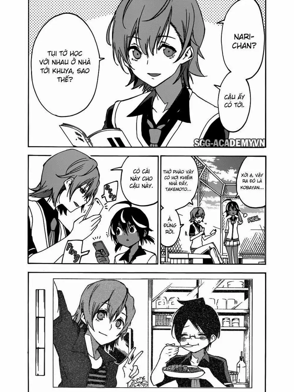 Truyện Tranh Chúng Mình Không Học Nổi - We Can’t Study trang 4