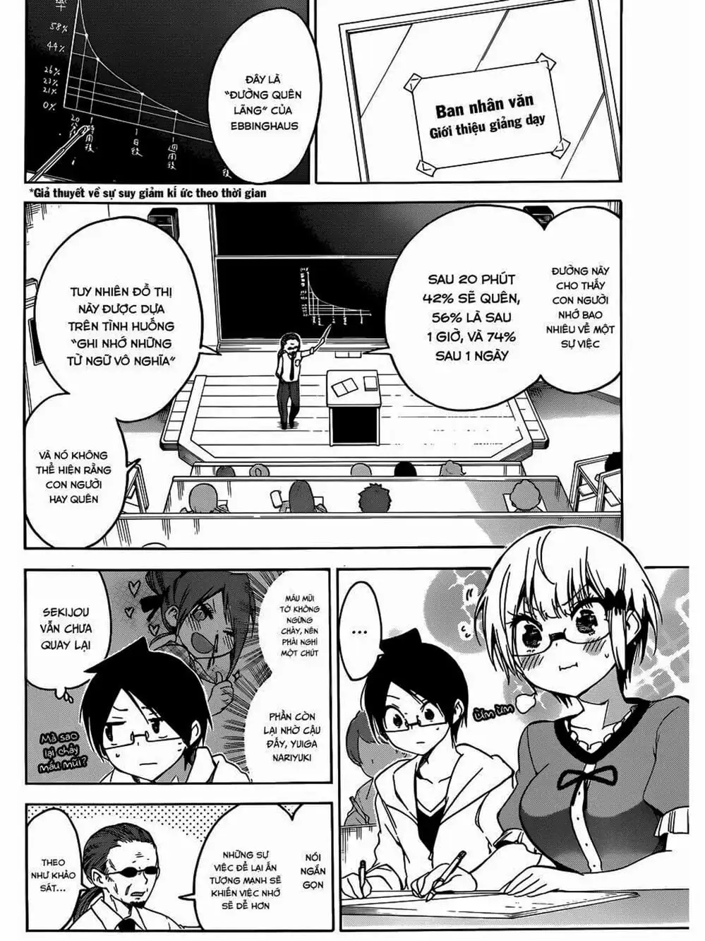 Truyện Tranh Chúng Mình Không Học Nổi - We Can’t Study trang 4