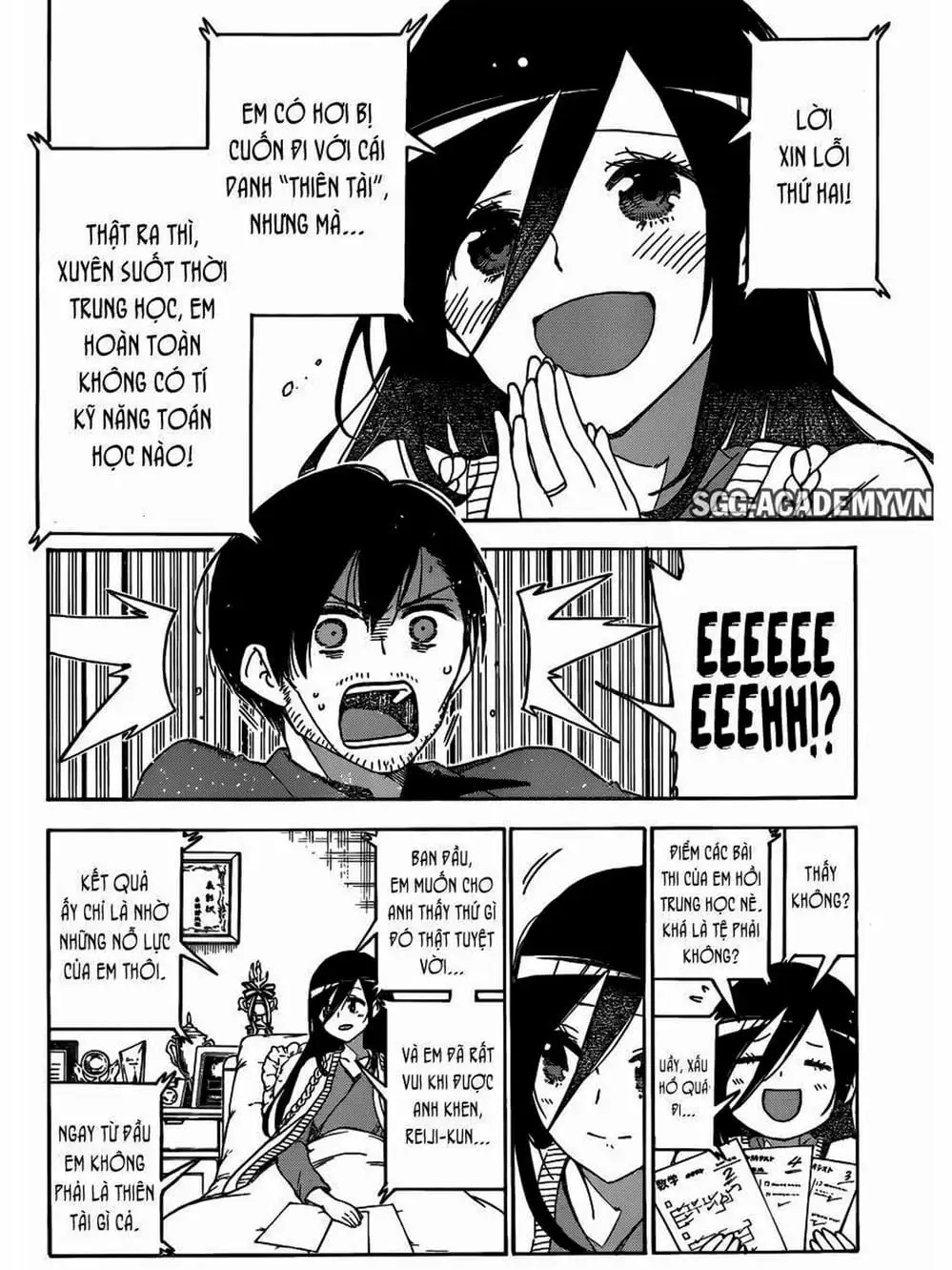 Truyện Tranh Chúng Mình Không Học Nổi - We Can’t Study trang 4