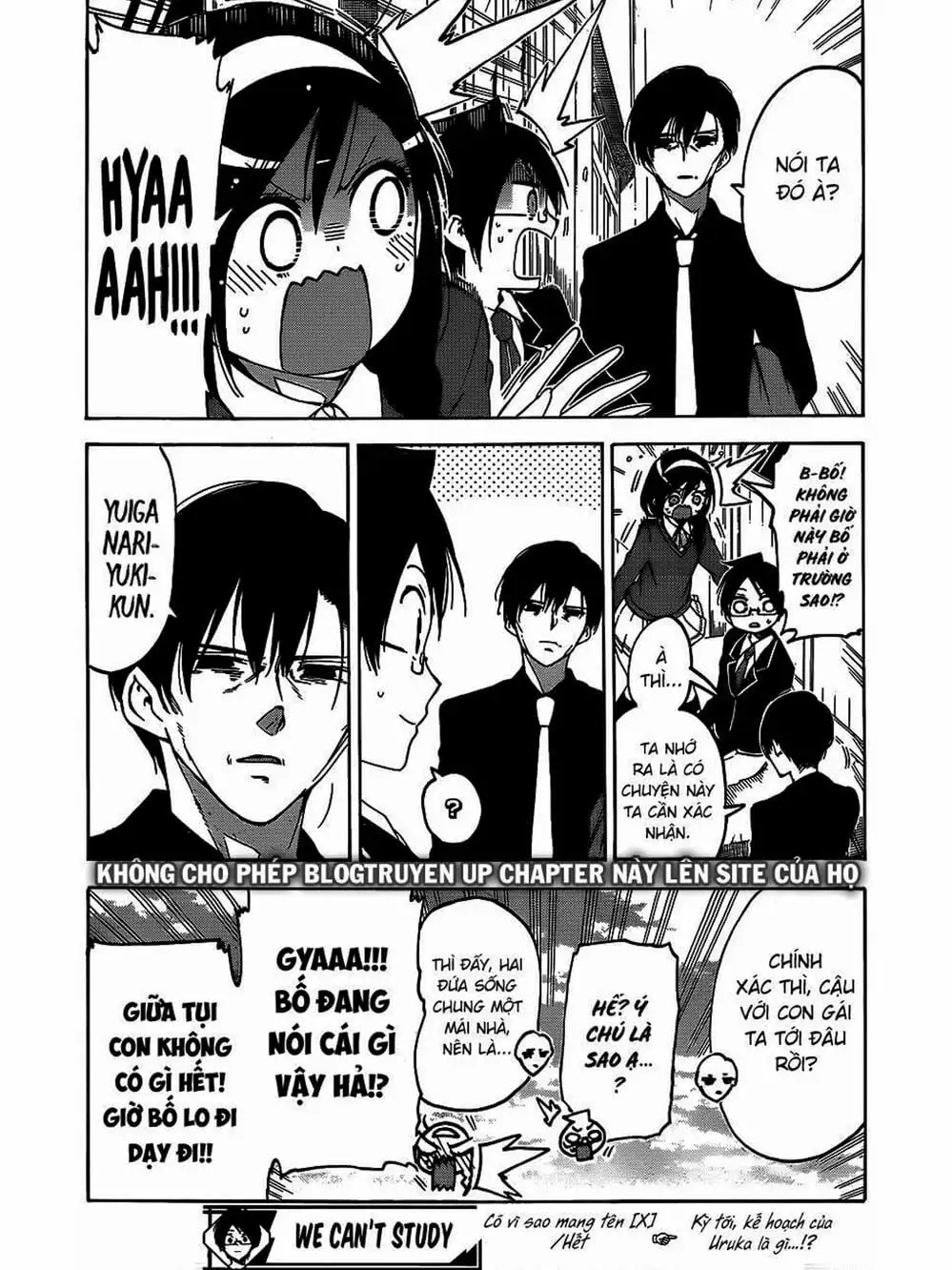 Truyện Tranh Chúng Mình Không Học Nổi - We Can’t Study trang 4