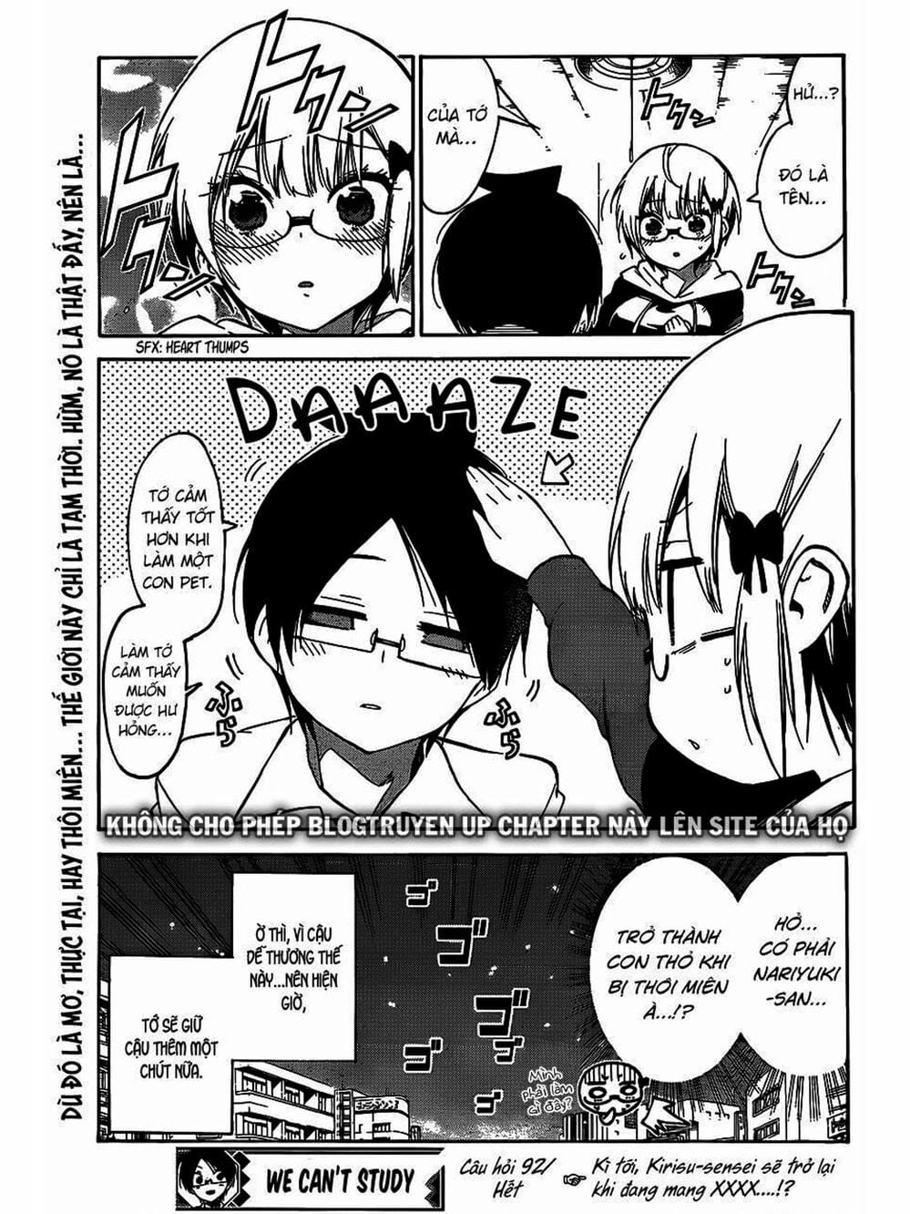 Truyện Tranh Chúng Mình Không Học Nổi - We Can’t Study trang 4