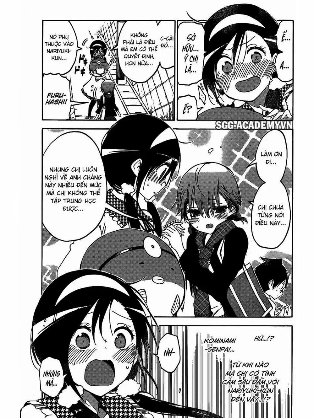 Truyện Tranh Chúng Mình Không Học Nổi - We Can’t Study trang 4