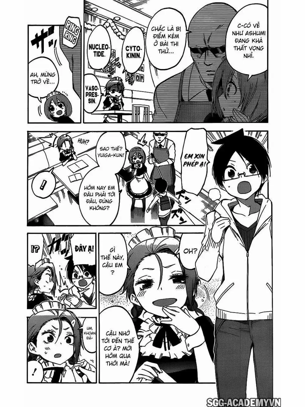 Truyện Tranh Chúng Mình Không Học Nổi - We Can’t Study trang 4