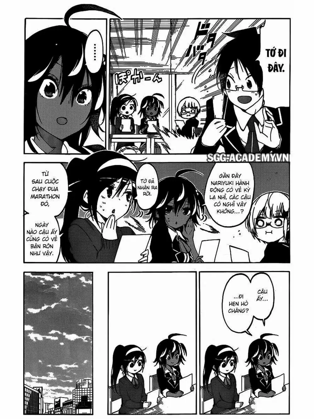Truyện Tranh Chúng Mình Không Học Nổi - We Can’t Study trang 4