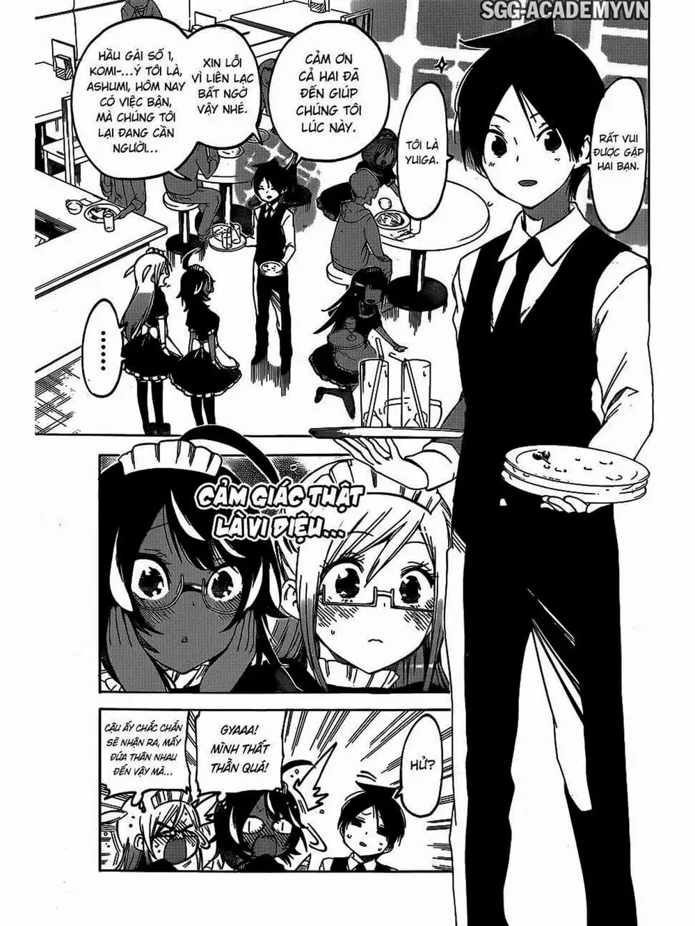 Truyện Tranh Chúng Mình Không Học Nổi - We Can’t Study trang 4