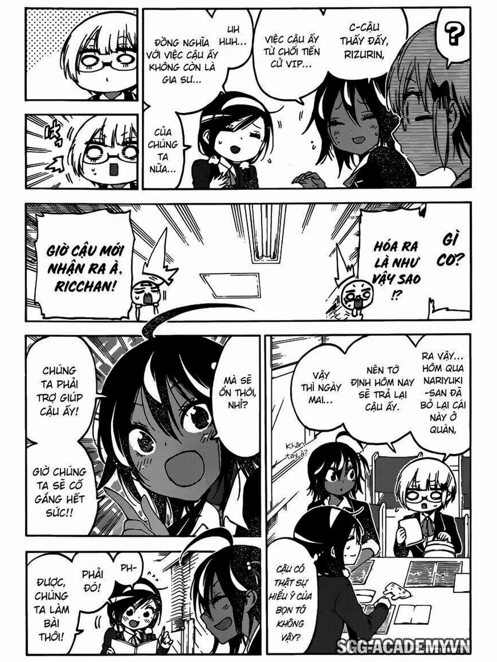 Truyện Tranh Chúng Mình Không Học Nổi - We Can’t Study trang 4