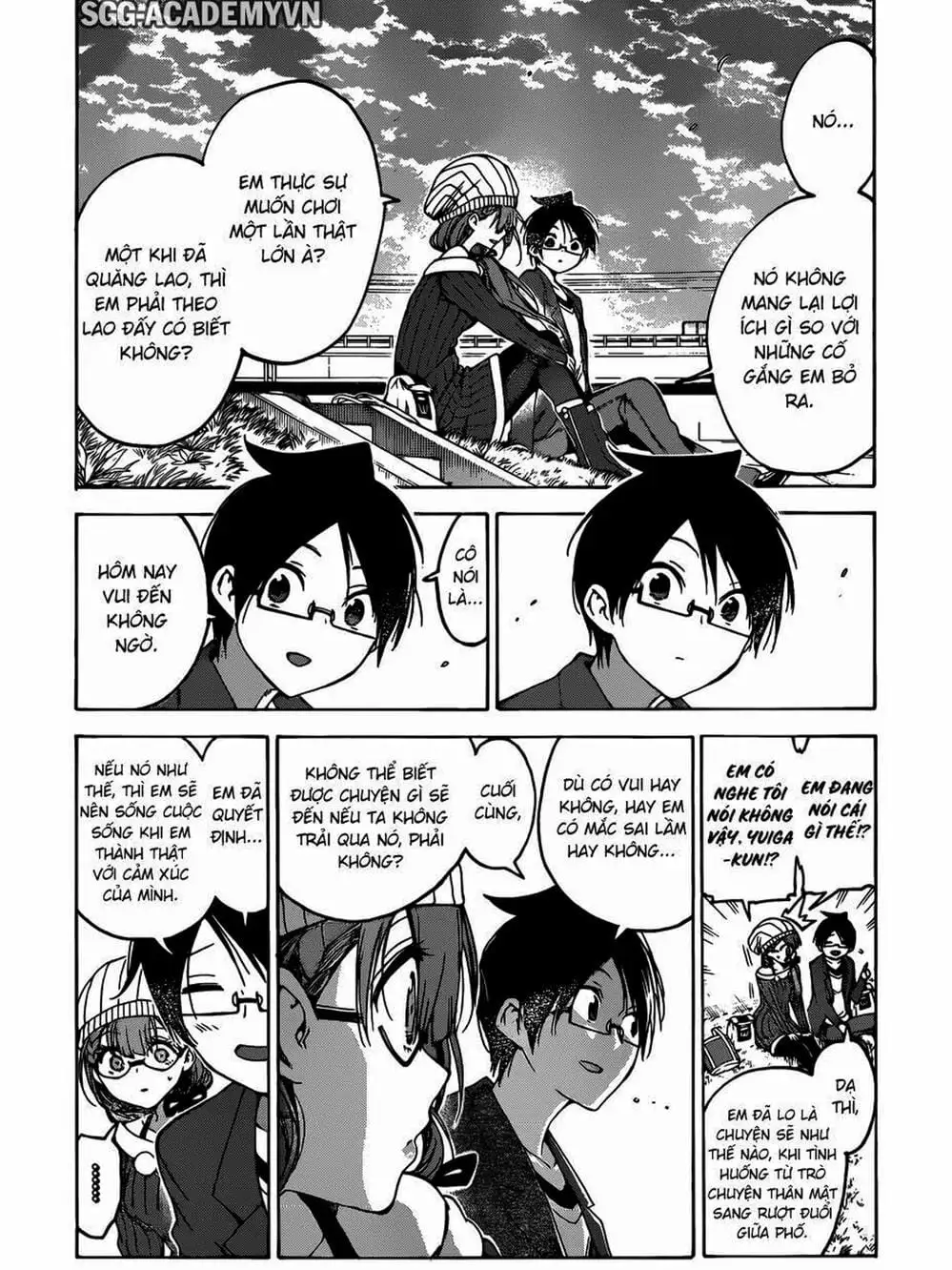 Truyện Tranh Chúng Mình Không Học Nổi - We Can’t Study trang 4