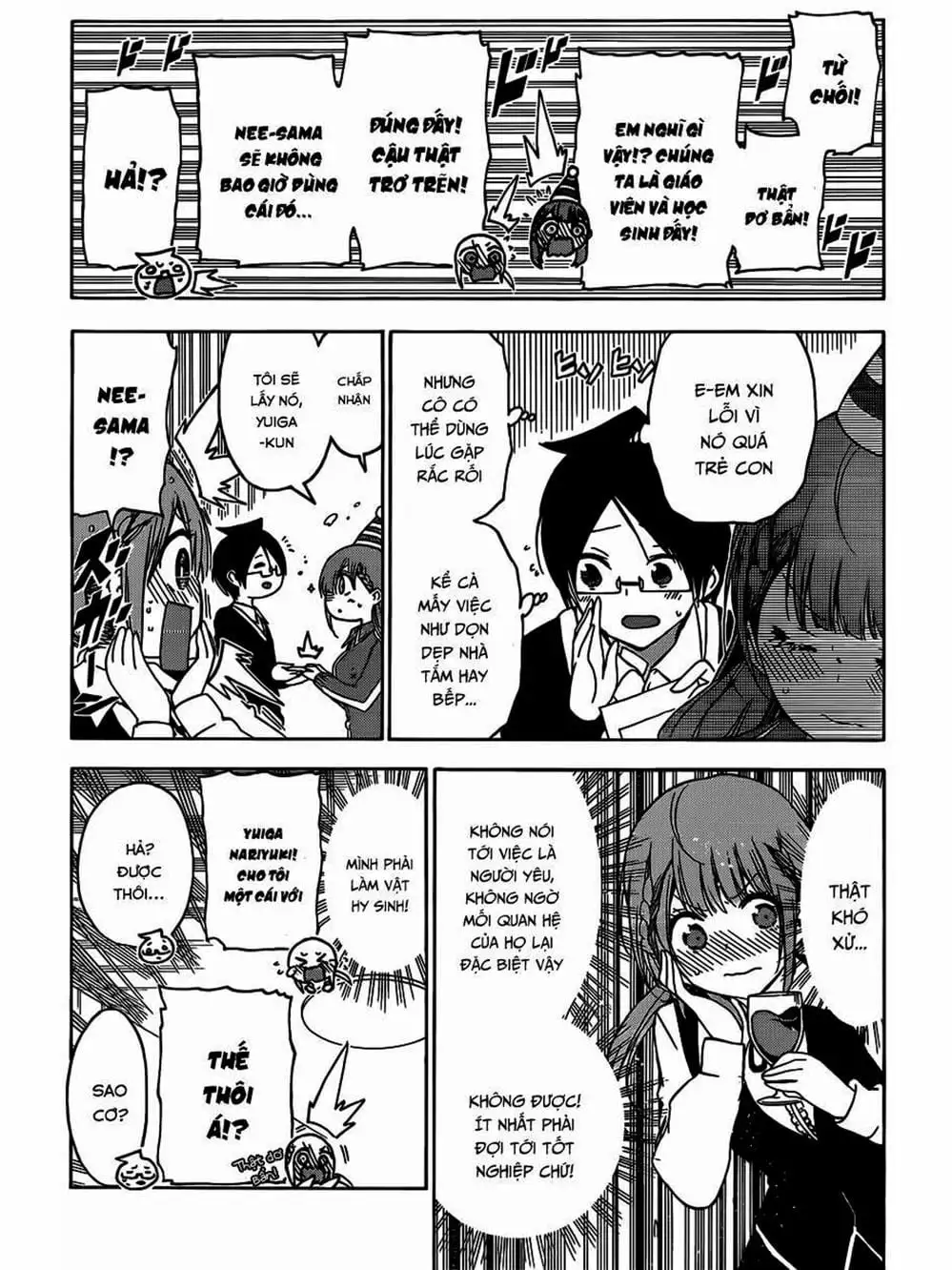 Truyện Tranh Chúng Mình Không Học Nổi - We Can’t Study trang 4