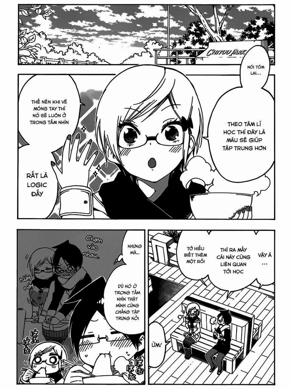 Truyện Tranh Chúng Mình Không Học Nổi - We Can’t Study trang 4