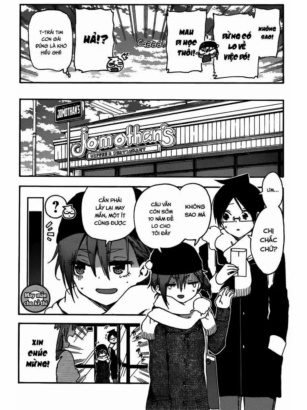 Truyện Tranh Chúng Mình Không Học Nổi - We Can’t Study trang 4