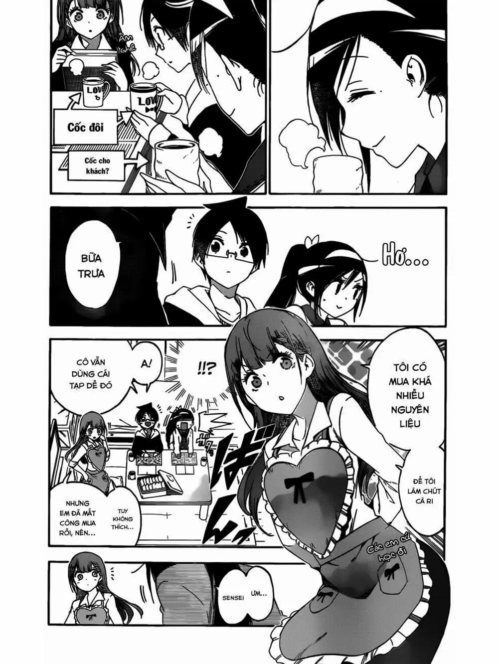 Truyện Tranh Chúng Mình Không Học Nổi - We Can’t Study trang 4