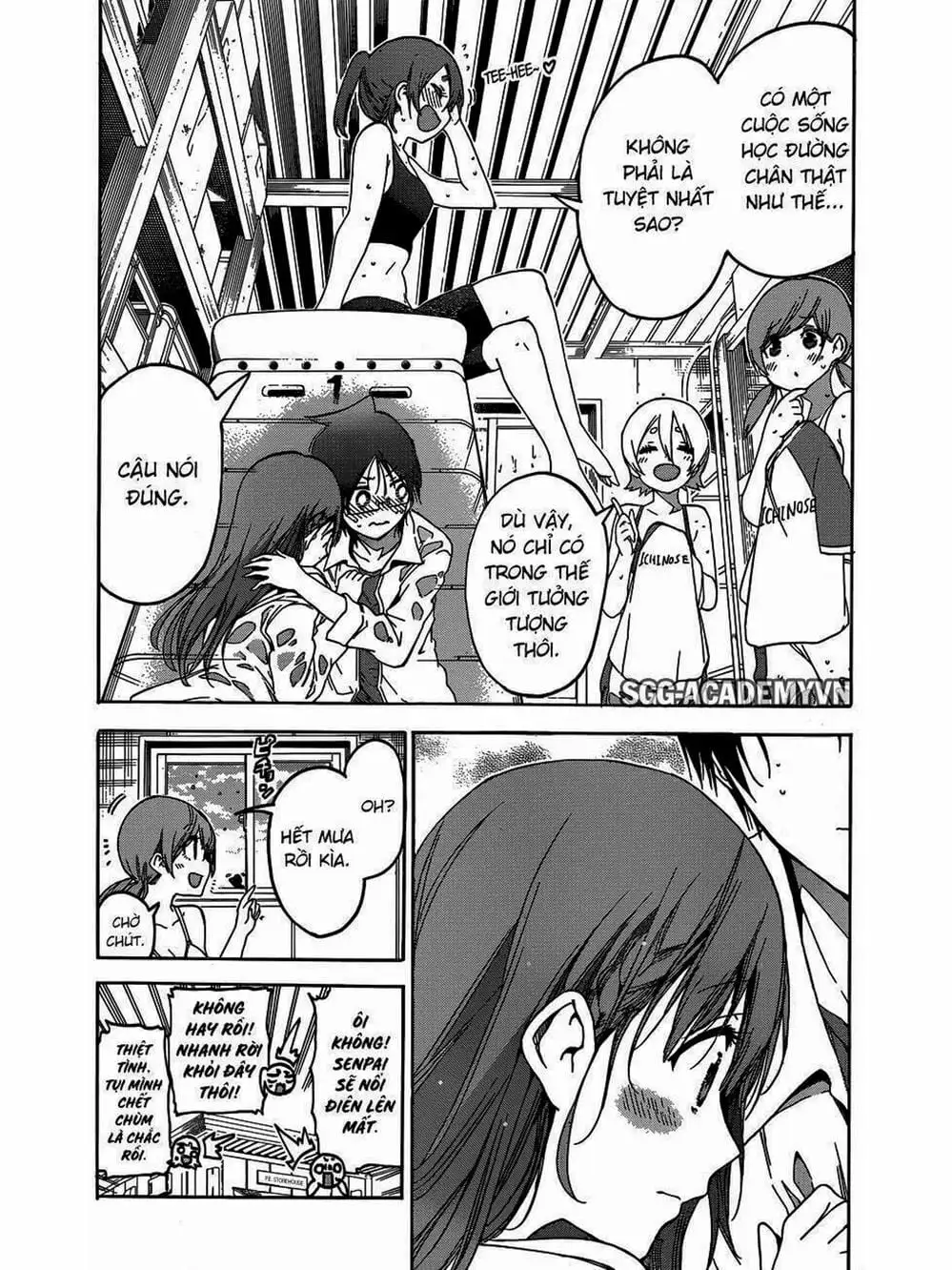 Truyện Tranh Chúng Mình Không Học Nổi - We Can’t Study trang 4