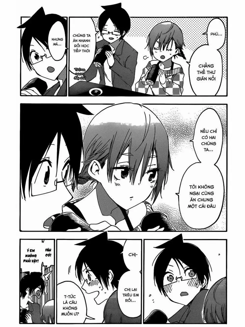 Truyện Tranh Chúng Mình Không Học Nổi - We Can’t Study trang 4