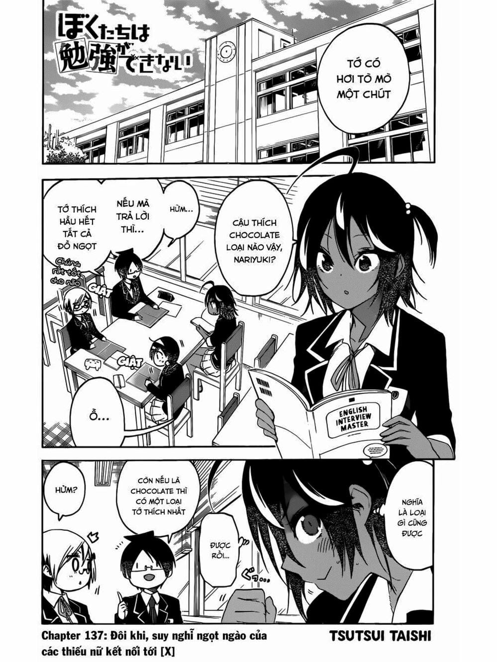 Truyện Tranh Chúng Mình Không Học Nổi - We Can’t Study trang 4