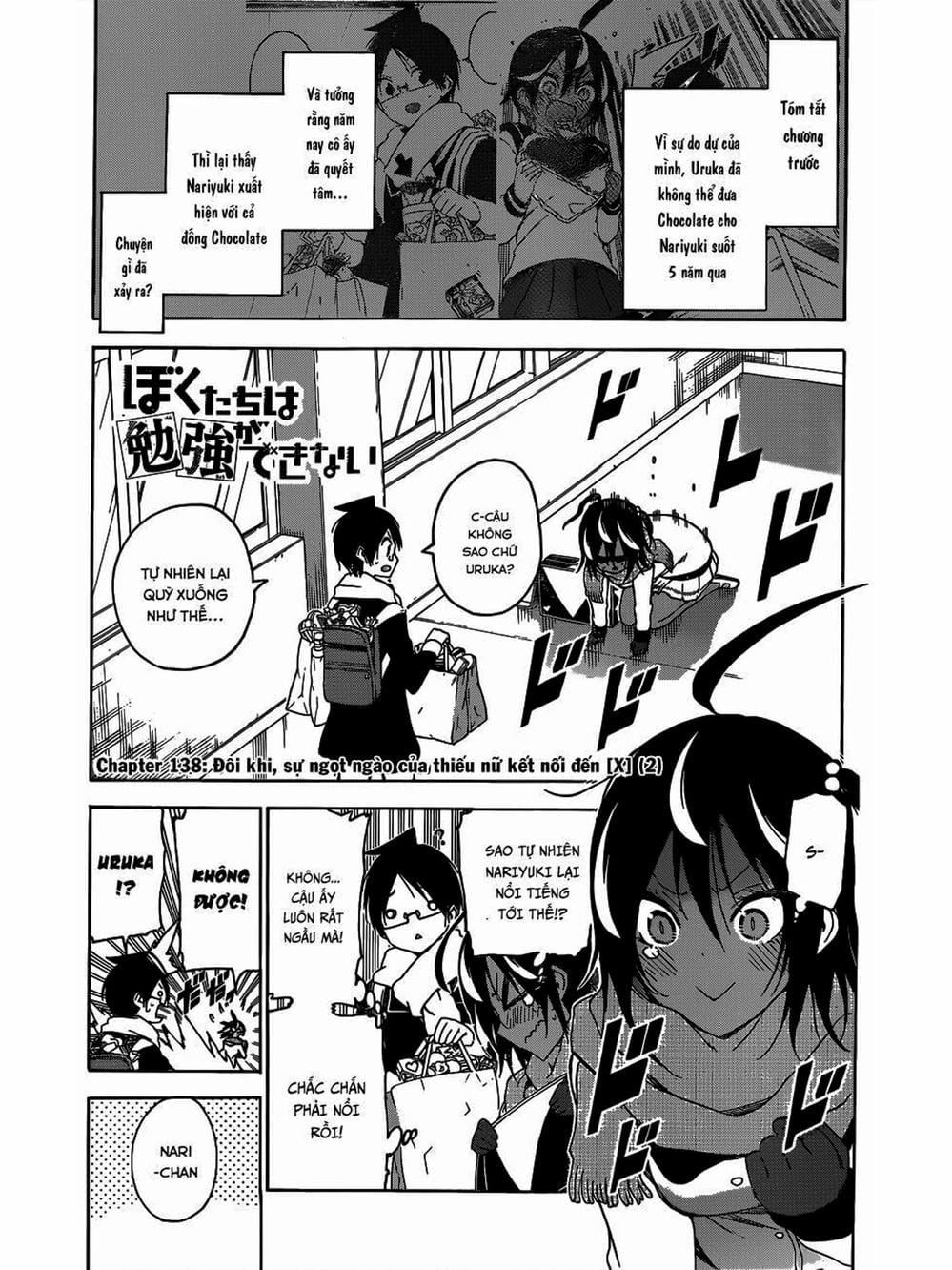 Truyện Tranh Chúng Mình Không Học Nổi - We Can’t Study trang 4