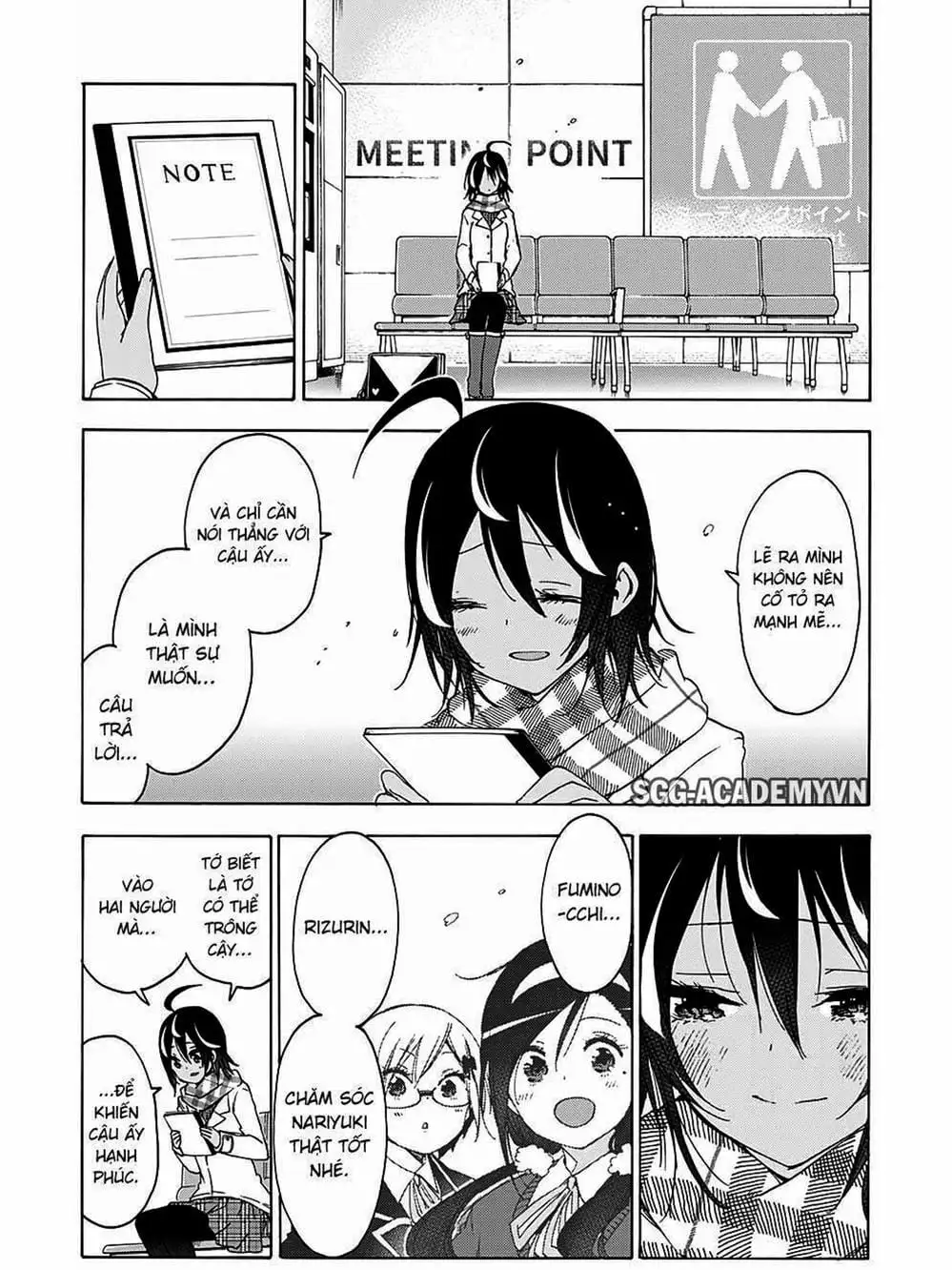 Truyện Tranh Chúng Mình Không Học Nổi - We Can’t Study trang 4