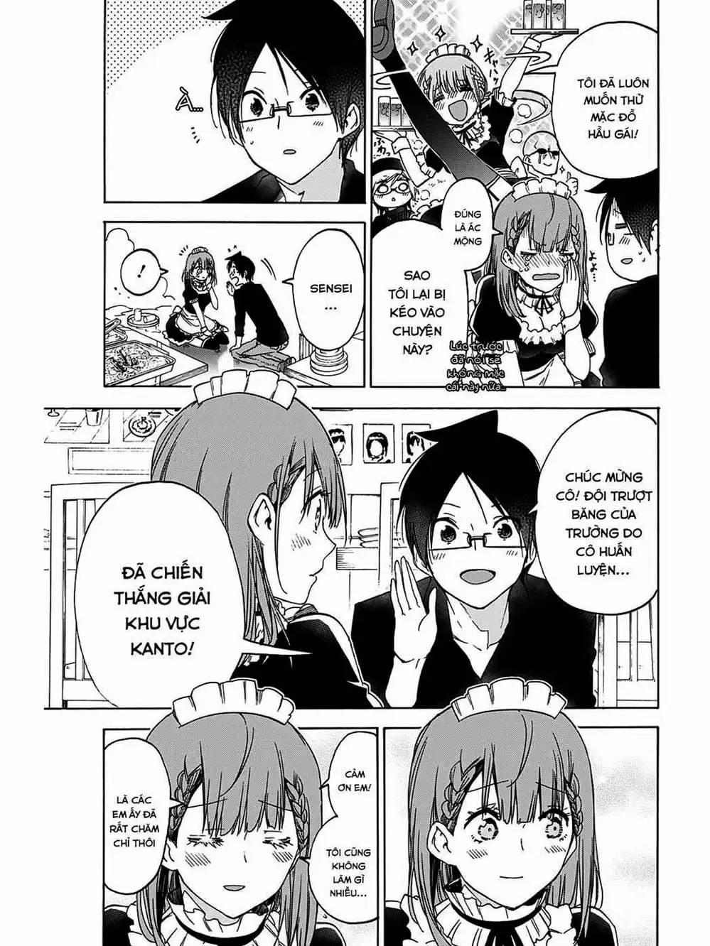 Truyện Tranh Chúng Mình Không Học Nổi - We Can’t Study trang 4