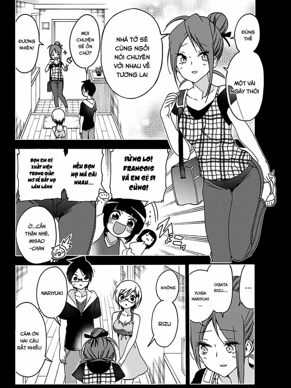 Truyện Tranh Chúng Mình Không Học Nổi - We Can’t Study trang 4