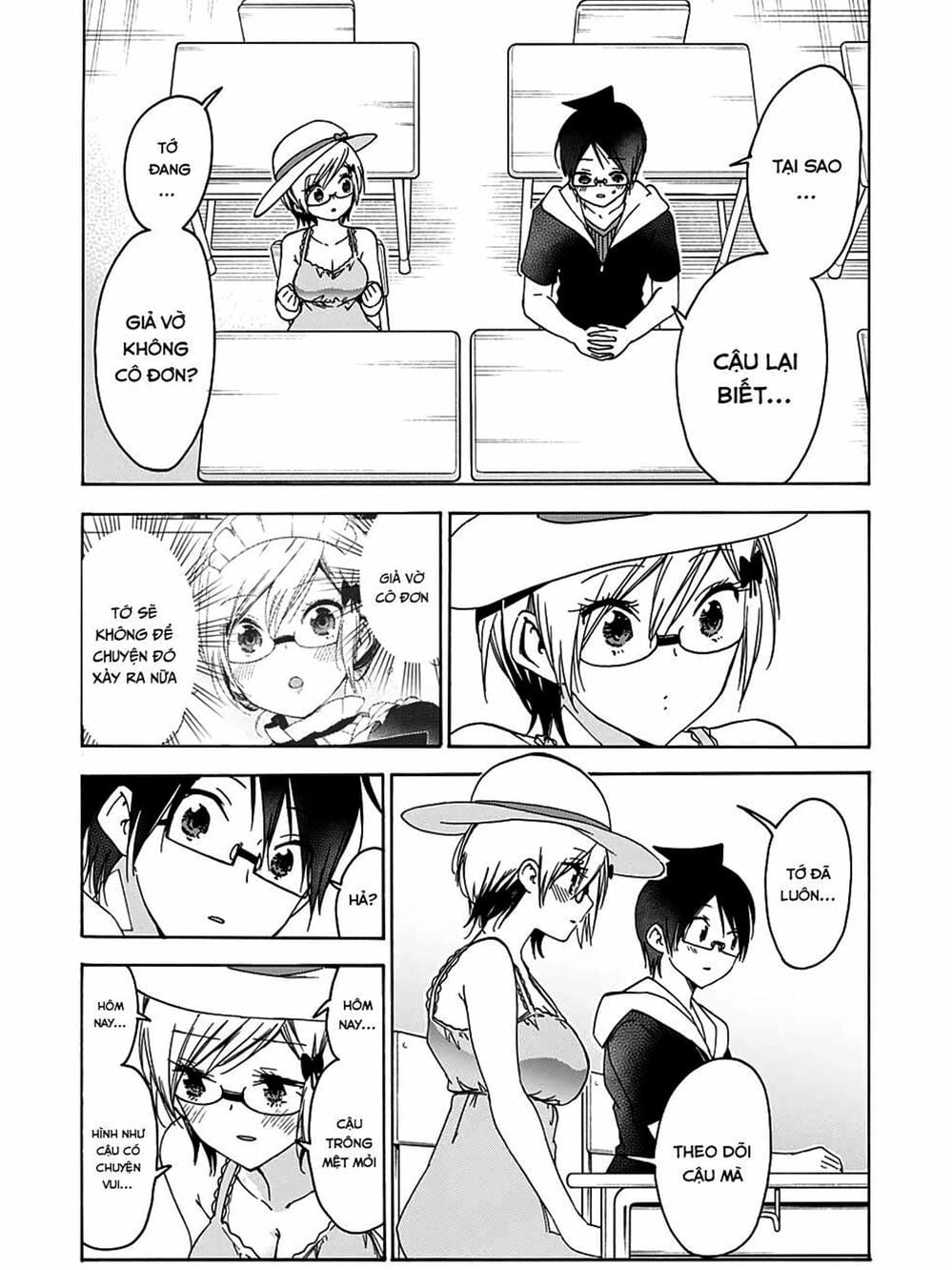 Truyện Tranh Chúng Mình Không Học Nổi - We Can’t Study trang 4