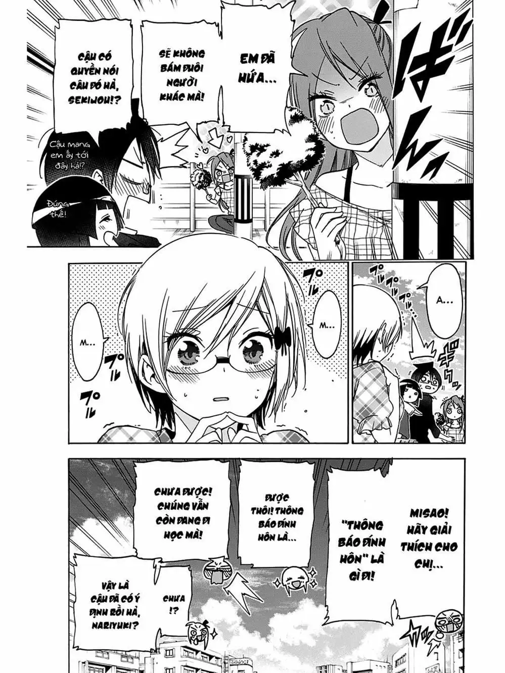 Truyện Tranh Chúng Mình Không Học Nổi - We Can’t Study trang 4