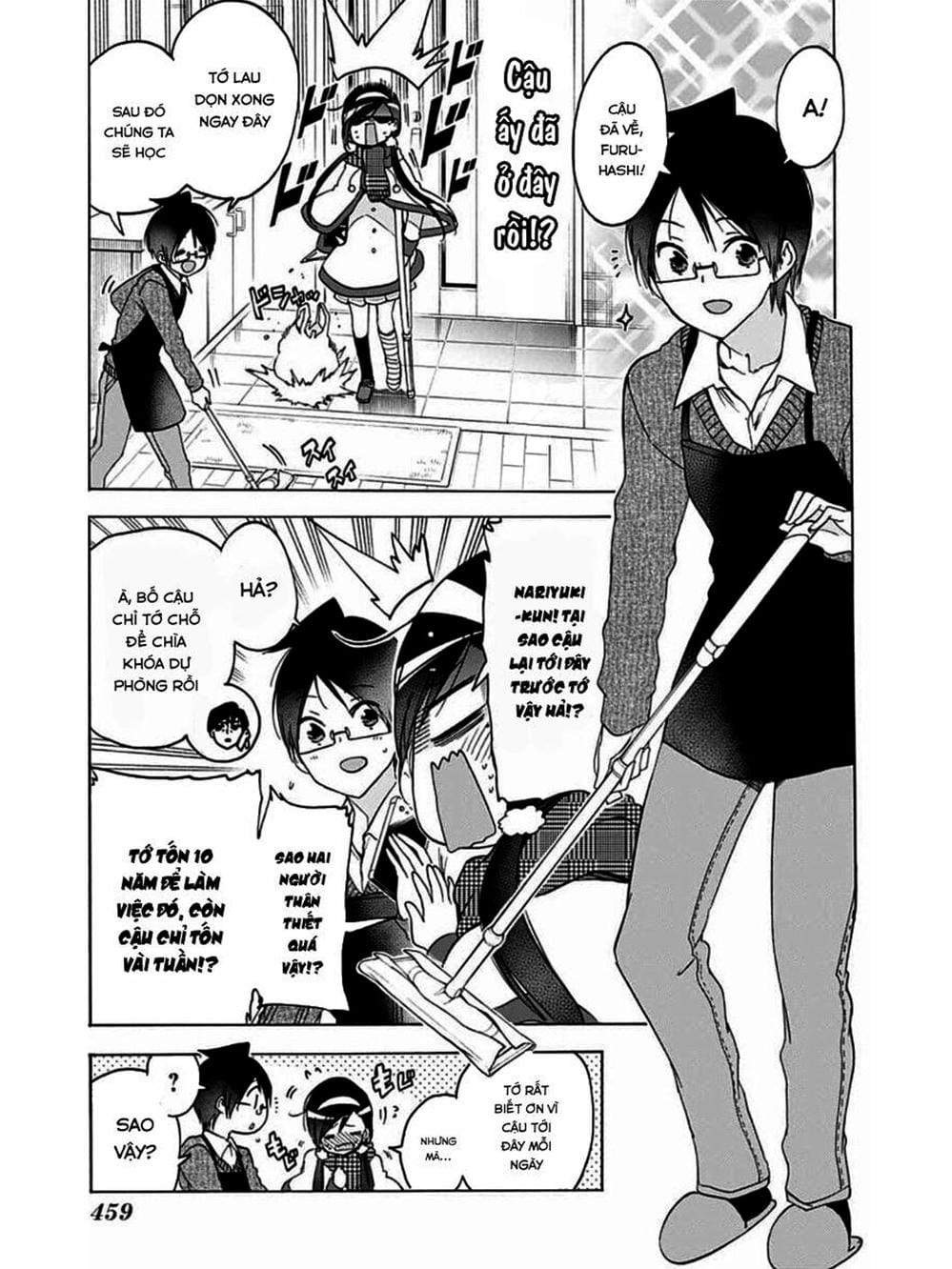 Truyện Tranh Chúng Mình Không Học Nổi - We Can’t Study trang 4