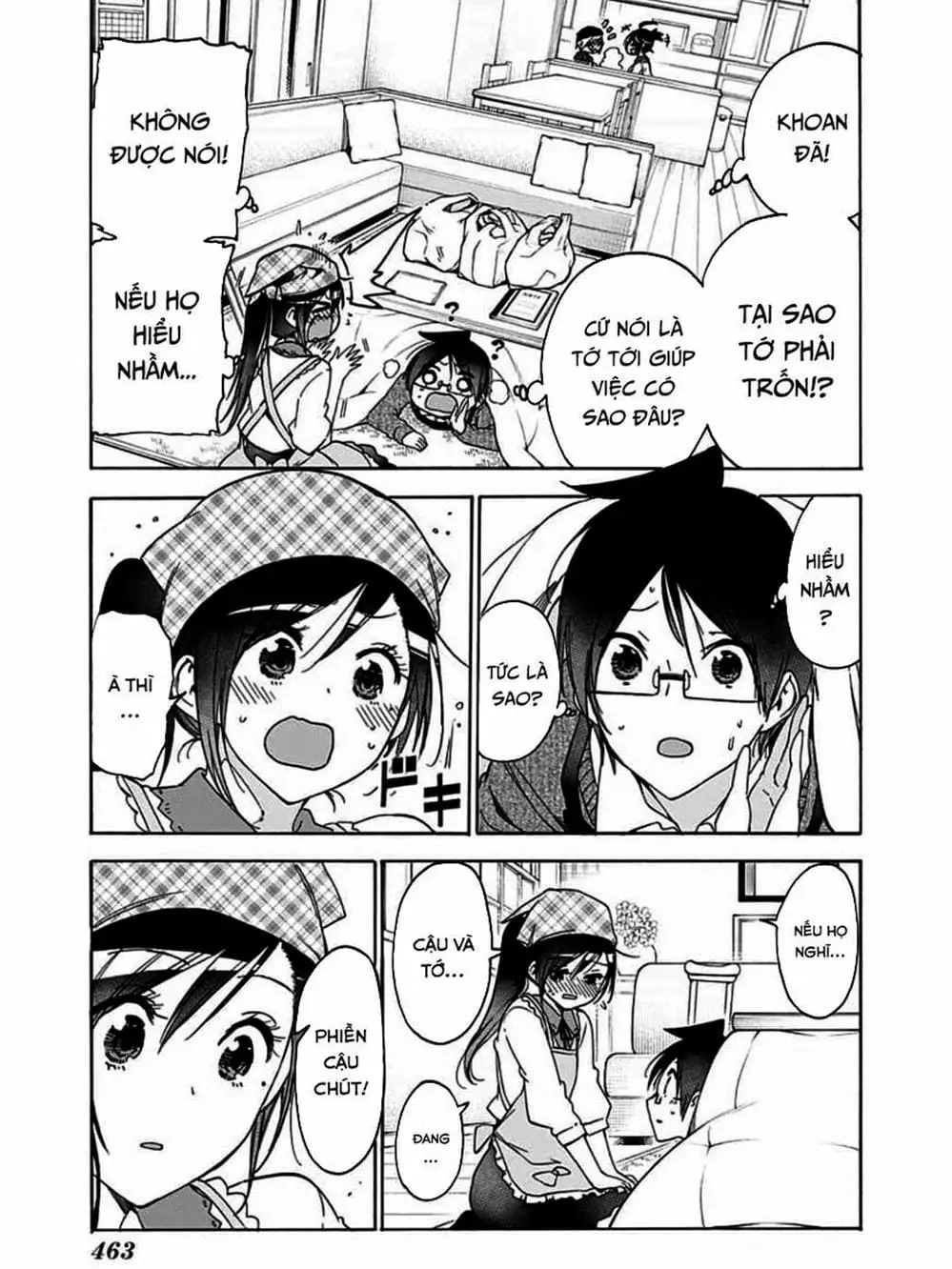 Truyện Tranh Chúng Mình Không Học Nổi - We Can’t Study trang 4